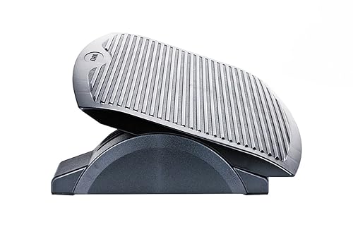 AIDATA Ergo Plus Desk Foot Rest - Ergonomic Office Footrest with Adjustable Angle Positions