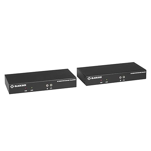 KVM Extender KIT Over Fiber - 4K, Single-Head, HDMI, USB 2.0, Serial, Audio, LOC