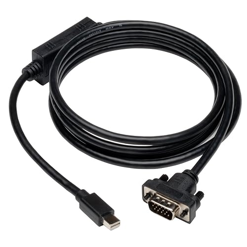 Tripp Lite P586-010-VGA-V2 Mini DisplayPort 1.2 To VGA Active Adapter Cable (M/M), 10 Ft. (3.1 M)