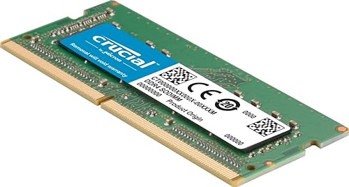 Crucial 32GB Kit (16GBx2) DDR4 2666 MT/s (PC4-21300) CL19 DR x8 SODIMM 260-Pin for Mac - CT2K16G4S266M 32GB Kit (2x16GB) 2666MHz