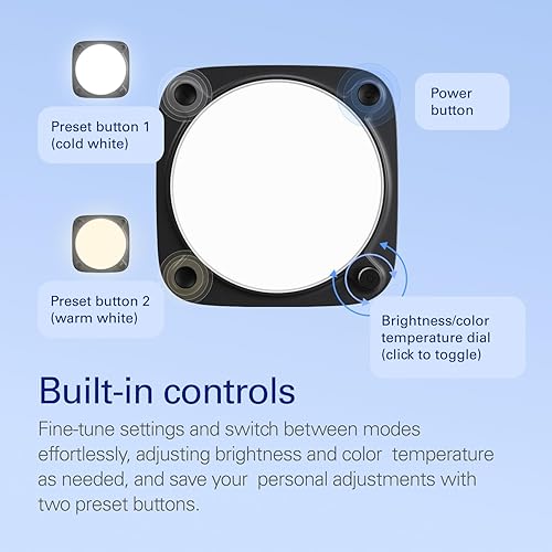 Elgato Key Light Neo (Black) – Professional Video Call Light, No Glare, Adjustable Monitor Mount, Manual or Wi-Fi Control, Office/Streaming, Teams/Zoom/Slack/Twitch/YouTube – Laptop, PC, Mac