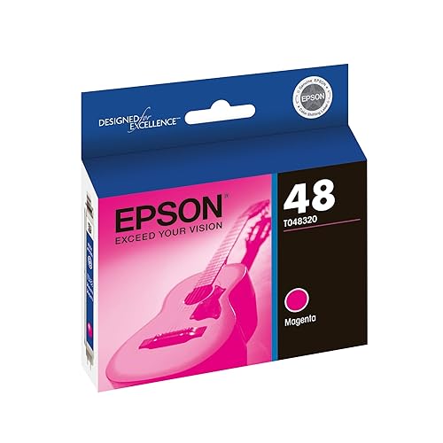 Epson T048320-S 48, Magenta Ink Cartridge