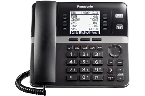 PANASONIC KXTGW420B PHONE,4-LINE,EXPANDABLE Corded Base Station
