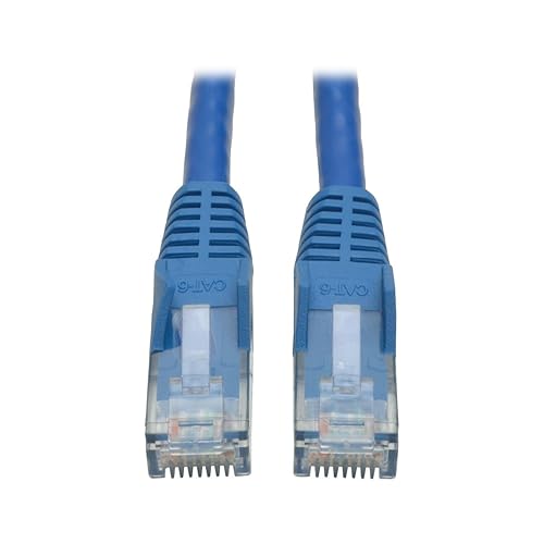 Cat6 Gigabit Snagless Molded Patch Cable (Rj45 M/M) - Blue, 12-Ft. 12-ft. Blue