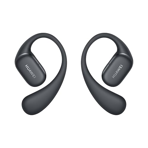 HUAWEI FreeArc Open-Ear Earbuds, Bluetooth Earphones with Sterling Sound, Secure Fit and Comfort, IP57 Water Resistance, 28 Hours Playtime, Sports Earphones, iOS & Android & Windows, Black