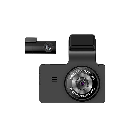 myGEKOgear by Adesso Orbit 956 4K Dual Dash Cam (Front 4K + Rear Full HD) with GPS Logging, APP for Instant Video Access,Wide Angle View