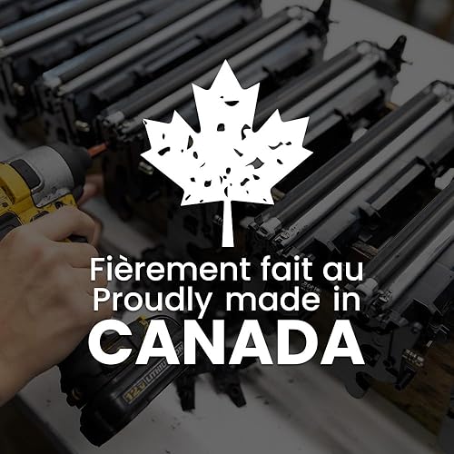 Ecotone Toner Cartridge - Remanufactured for Lexmark 50F1X00 (501X) – Black – Made in Canada