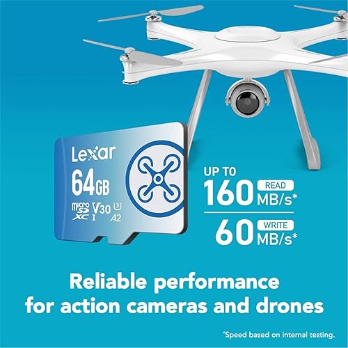 Lexar Fly microSDXC UHS-I Card, 64GB