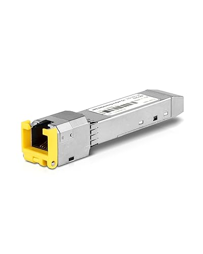 HPE Networking Instant On 10GBase-T SFP+ RJ45 30m Cat6A Transceiver for Copper Ethernet Connections (S0G18A)