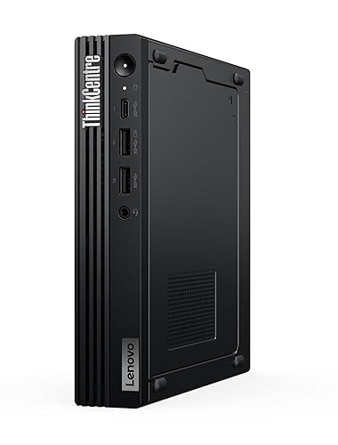 Lenovo ThinkCentre M90q Gen 5 Desktop Computer - Intel Core i7-14700 (vPro) Processor, 16GB DDR5 RAM, 256 GB SSD, Intel UHD Graphics 770, Wi-Fi 6E, Windows 11 Pro (12TH000GUS)