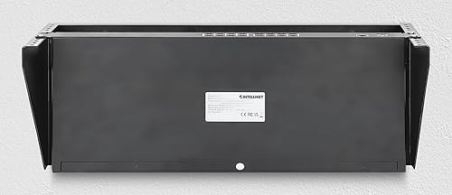 Intellinet 4U Vertical Wall Mount Rack Bracket – for 19in Network and Data Equipment – 3 Yr Mfg Warranty - 716369