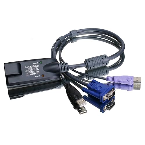 ATEN Aten Ka7177 USB Virtual Media Kvm Adapter Cable with Smart Card Reader (