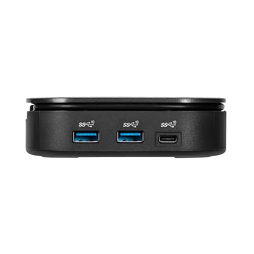 USB-C Dual HDMI Travel Docking Station with 80W FRS Pass-Thru