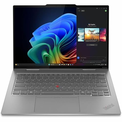 Lenovo Thinkpad X1 Gen 10 21NU0036US 14 Touchscreen Convertible Copilot+ PC 2 in 1 Notebook - WUXGA - Intel Core Ultra 7 268V - Intel Evo Platform - 32 GB - 512 GB SSD - English Keyboard - Gray