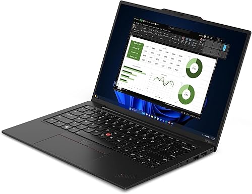 Lenovo ThinkPad X1 Carbon Gen 13 Aura Edition Ultrathin, Intel Ultra 7 258V, 14 2.8K (2880 x 1800), OLED, AG/AR, 32GB DDR5, 2TB SSD Gen 5, 1080p IR Camera, WiFi 7.0, Win 11 Pro - Black
