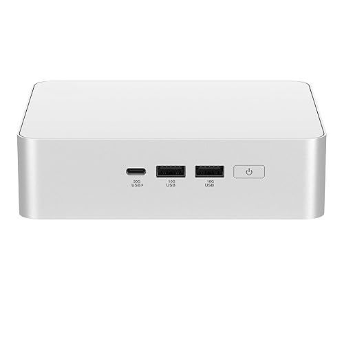 ASUS NUC 15 Pro+ Barebones Mini PC with Intel Series 2 Core Ultra 9 285H, up to 96GB DDR5 RAM, Dual Storage, Thunderbolt™ 4, Wi-Fi 7 & Bluetooth 5.4, Toolless Silver Aluminum Chassis, with VESA Mount