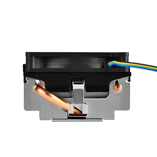 SilverStone Technology Low Profile 95W or More AMD Socket AM2/AM3/AM4/FM1/FM2 CPU Cooler Only 54mm Tall Cooling (RL-KR01)
