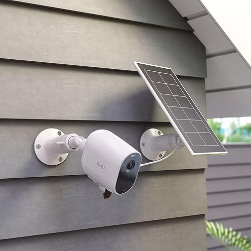Arlo Essential Spotlight Camera + Solar Panel (4 Cameras + 1 Solar Panel)