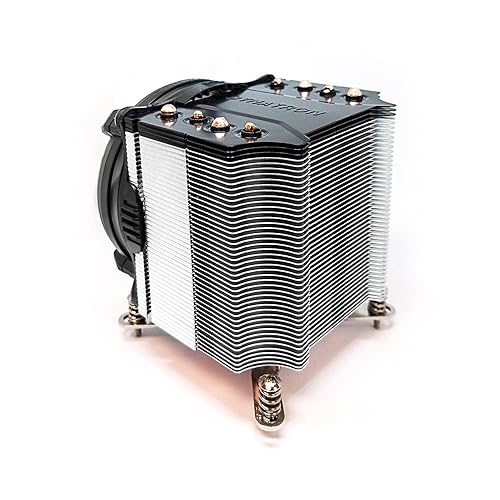 Dynatron Q6 Alder Lake-S Socket LGA 1700 CPU Heatsink and PWM Fan, 125W TDP