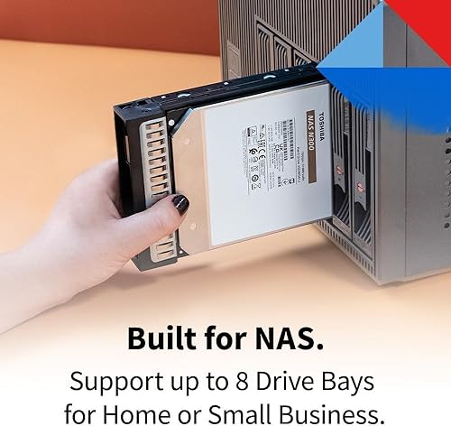 Toshiba N300 14TB NAS 3.5-Inch Internal Hard Drive - CMR SATA 6 Gb/s 7200 RPM 512 MB Cache - HDWG51EXZSTA