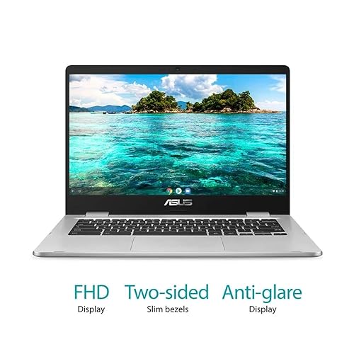 ASUS ChromeBook/SILVER/14.0 FHD non-Touch/N4020/4GB/Intel UMA/64GB/Chrome Music