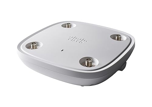 Cisco Catalyst 9120AXE-B Wireless Access Point, Wi-Fi 6, 4x4 Dual 5GHz Radio, MU-MIMO, CleanAir with Cisco RF ASIC, PoE, External Antenna, (C9120AXE-B)