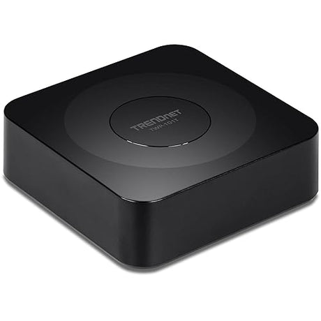 TRENDnet 4K Wireless Presenter Add-on Transmitter, Designed to Connect with The TWP-100R1K Wireless Receiver, 1 x HDMI Port, Share 4K Content, Wireless Screen Sharing, Black, TWP-101T