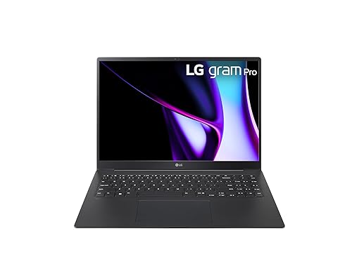 LG gram Pro 16 Inch Ultra-Lightweight Gaming Laptop with 16:10 WQXGA (2560x1600) IPS Display | Intel® Core™ Ultra7 155H | 32GB | 1TB | NVIDIA RTX3050 | Windows 11 Home for Advanced