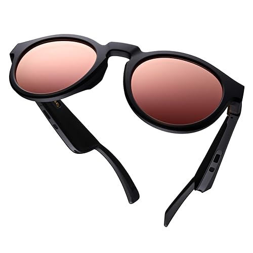 Bose Frames Lens Collection, interchangeable replacement lenses Rondo Mirrored Rose Gold