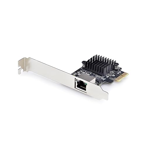 StarTech.com 1-Port 5G Gigabit PCIe Network Adapter Card, PCI Express LAN Card, Realtek RTL8126, Windows and Linux, TAA