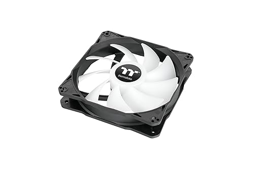 Thermaltake LE120 ARGB PWM Fan (3 Pack), PWM controlled 500~1500 rpm, 5V Motherboard Sync, 16.8 Million Colors 9 Addressable LEDs, Airflow 66.1 CFM, 120mm Hydraulic Bearing, Case Fan, CL-F204-PL12SW-A