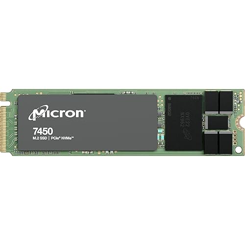 Micron SSD 7450 Pro|480GB|M.2|NVMe|3D NAND|Write Speed 700MBytes/sec|Read Speed 5000MBytes/Sec|TBW 800TB|MTBF 20000000 Hours|MTFDKBA480TFR-1BC1Z. ABYYR