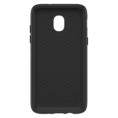 OtterBox Symmetry Series Case for Samsung Galaxy J3/J3 (2018)/J3 V 3rd gen/J3 3rd gen/Amp Prime 3/J3 Star - Retail Packaging - Black