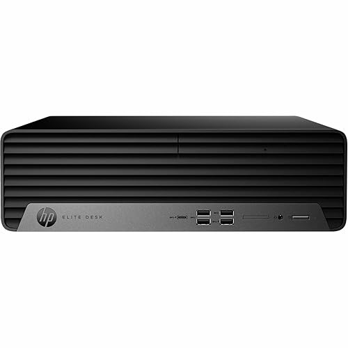 HP Elite 805 G9 Desktop Computer - AMD Ryzen 5 8600G - 16 GB - 512 GB SSD - Small Form Factor - AMD Pro 665 Chip - Windows 11 Pro - AMD Radeon 760M Graphics DDR5 SDRAM - English Keyboard - 260 W