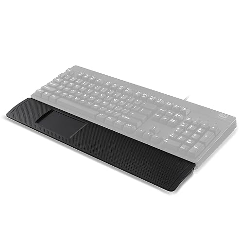 Adesso iMouse T60 2.4GHz USB Wireless Touchpad with Armrest, Ergonomic Design, Built-in Multiple Gesture Controls, Compatible with Windows