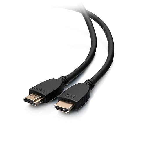 C2G 50606 4K UHD High Speed HDMI Cable (60Hz) with Ethernet for 4K Devices, TVs, Laptops, and Chromebooks, Black (1.5 Feet, 0.45 Meters)