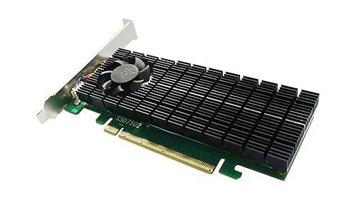 Highpoint SSD7502 PCIe 4.0 x16 2-Port M.2 NVMe RAID Controller 2-Port M.2 SSD7502 Individual Retail PCIe 4.0 x16