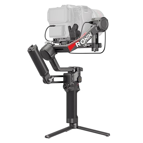 DJI RS 4 Pro Combo, 3-Axis Gimbal Stabilizer for Cameras for DSLR & Cinema Camera Stabilizer Canon/Sony/Panasonic/Nikon/Fujifilm, Native Vertical Shooting, 4.5kg/10lbs Payload, Camera Gimbal