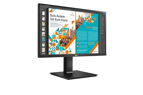 LG 24BP55Q-B 24 Monitor IPS HDMI DP Monitor, Black