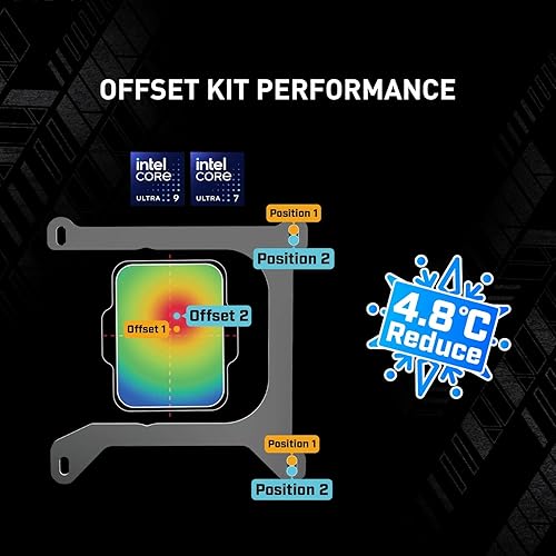 MSI MAG CORELIQUID A15 360 - AIO ARGB CPU Liquid Cooler - 360mm Radiator - LGA 1851 Ready - Triple 120mm ARGB PWM Fans, Black