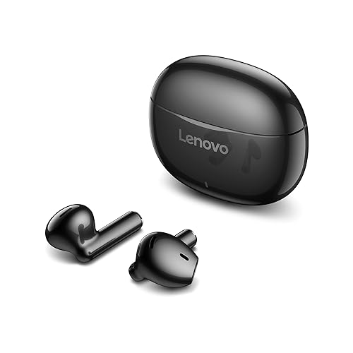 Lenovo E310 True Wireless Stereo Earbuds Bluetooth 5.3 ENC Noise-Cancelling Earbuds with 13mm Speaker Type-C Charging 20h Battery Life for Music Calls Comfortable Fit Wireless Earbuds - Black Black In-Ear Modern