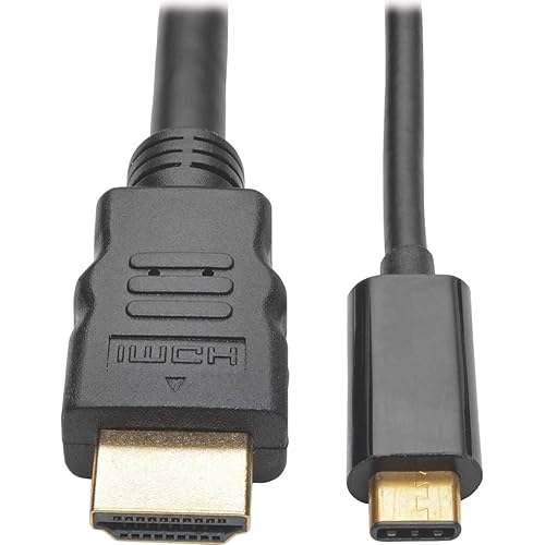 Tripp Lite USB 3.1 Gen 1 to HDMI DisplayPort Alternate Mode Cable Adapter (M/M), 4K X 2K, 16' (U444-016-H) 16ft. HDMI