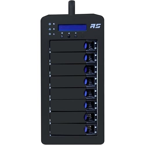 Highpoint RocketStor 6438TS 8-Bay 12Gb/s SAS & 6Gb/s SAS/SATA Hot-Swappable RAID Tower Enclosure