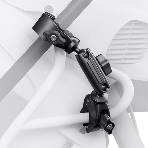 Insta360 Motorcycle Camera Mount, Handlebar Mount, 1/4-20 Thread, Metal or Hard Plastic