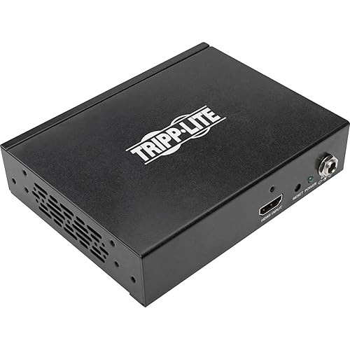 Tripp Lite 4-Port 3D HDMI Splitter HDCP 2.2, HDMI 2.0, 4K X 2K at 60Hz 3840 X 2160 Ultra HD Video Audio TAA (B118-004-UHD-2)