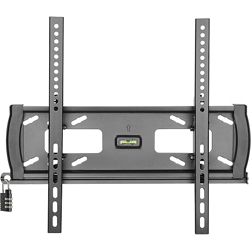 Tripp Lite Display TV Monitor Security Wall Mount Tilt for Flat/Curved Screens 32-55 UL Certified