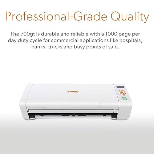 Ambir nScan 700gt Hybrid Duplex Document Scanner