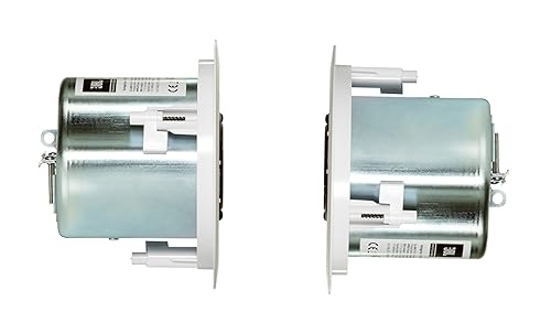 JBL Professional Control Compact 3 Ceiling Loudspeaker, White, Sold as Pair (12C/T), 3-Inch White 3-Inch