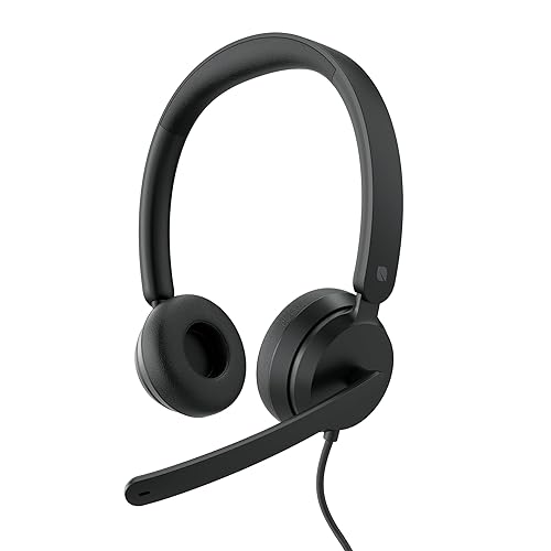 Incase Modern USB-C Headset - Designed by Microsoft - Wired USB-C Connection, On-Ear Stereo Headphones, Noise Cancelling Mic & Volume Controls, Teams Certified, Optimized Mic & Speakers - Mac/Windows
