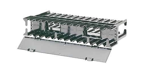 Panduit NCMH2 Horizontal Cable Manager, Black, 2 RU, Black